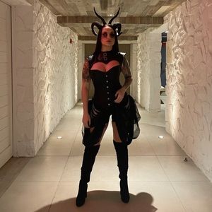 Gothic Costume Cosplay, Renaissance Costume, Halloween Costume, Steampunk